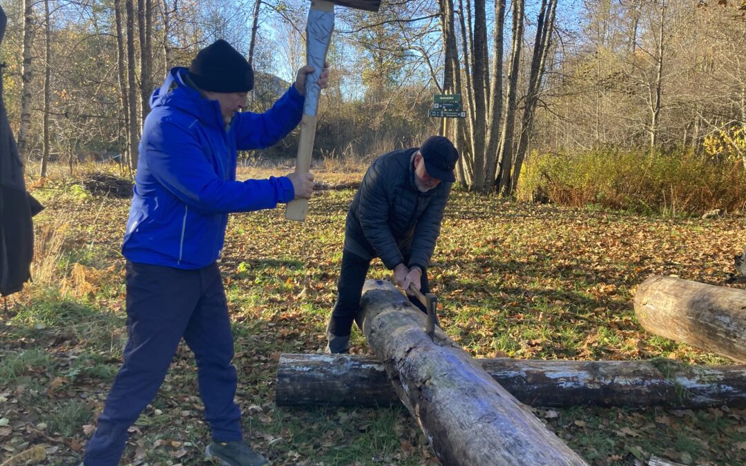 Laftekurs på Fiskum 25.-26. april